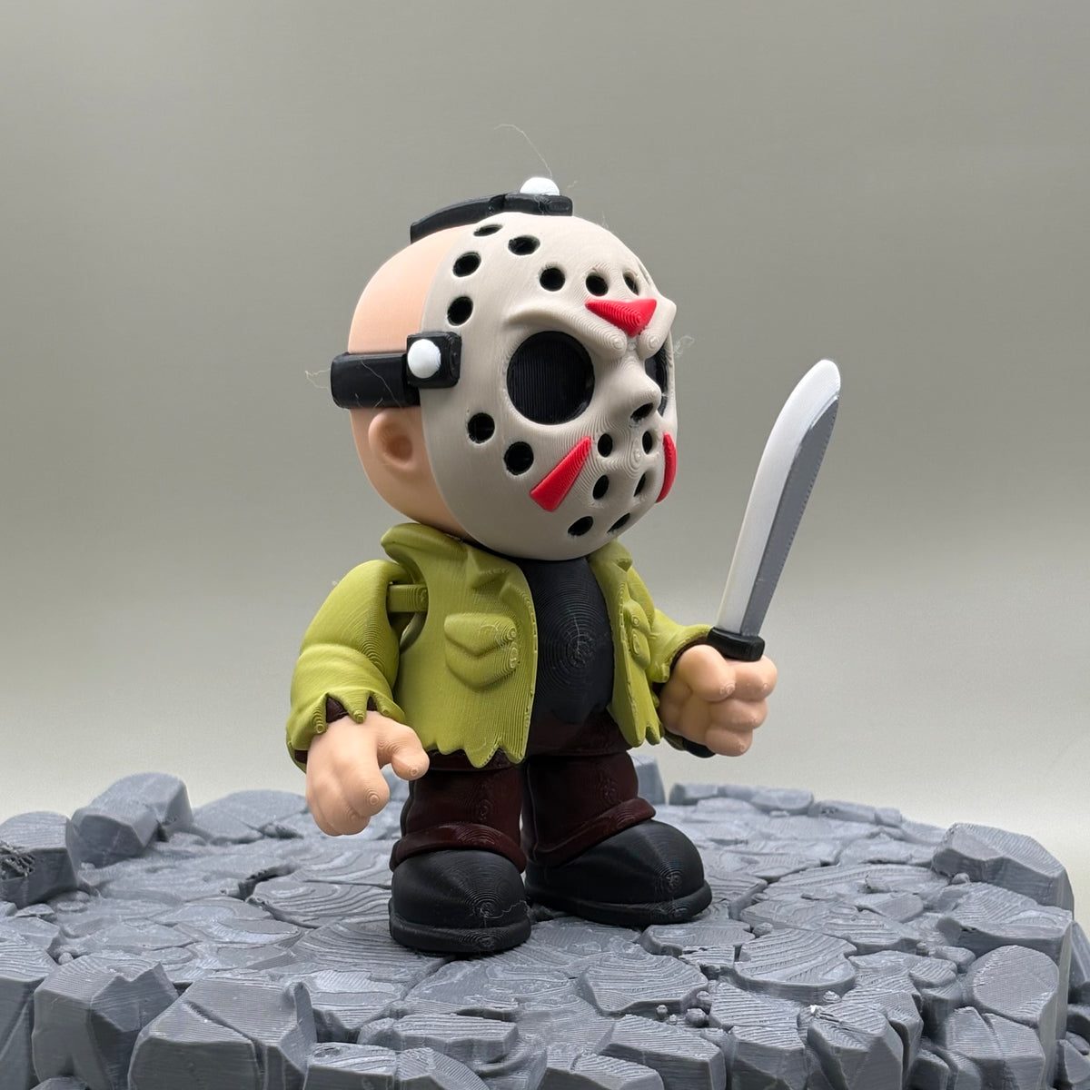 Slasher Horror Figurines | Jason, Michael & Freddy | Halloween Collectibles | 3D Printed