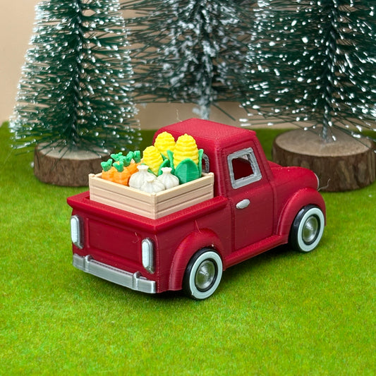 Farmhouse Pickup Truck Clicker | 4-in-1 Fidget Clicker | Mini Farm Truck | 3D Printed Desk Fidget | Mini Grocery Gift (Copy)