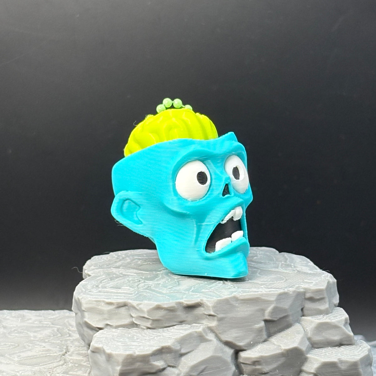 Haunted Heads Clicker Keychains | Spooky Zombie & Skeleton Clicker Keychains & Bag Charms