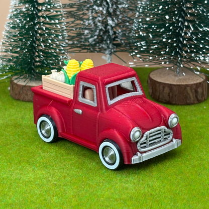 Farmhouse Pickup Truck Clicker | 4-in-1 Fidget Clicker | Mini Farm Truck | 3D Printed Desk Fidget | Mini Grocery Gift (Copy)