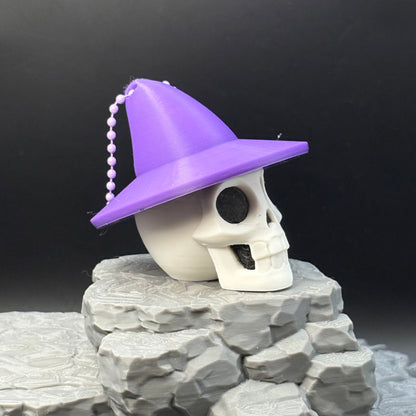 Haunted Heads Clicker Keychains | Spooky Zombie & Skeleton Clicker Keychains & Bag Charms