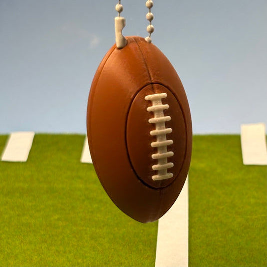 Football Clicker Keychain | Game Day Football | 3D Printed