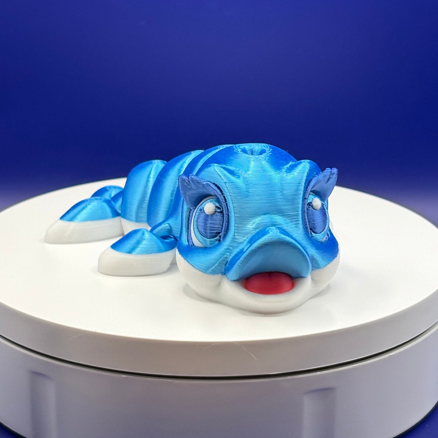 Dolphin Figurine | Articulated Delilah the Dolphin | Ocean Friends Collection | Flexi Desk Pet Decor | 3D Printed Gift