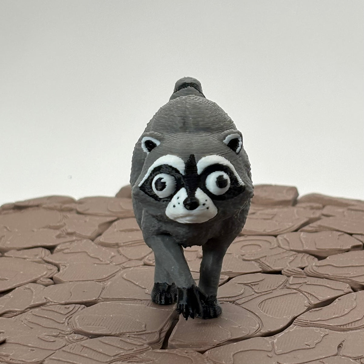 Jimothy Raccoon Figurine or Keychain | Funny Seattle Raccoon  | 3D Printed Collectible | Fun Desk Pet