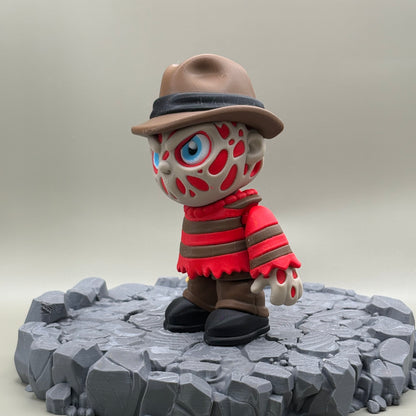 Slasher Horror Figurines | Jason, Michael & Freddy | Halloween Collectibles | 3D Printed