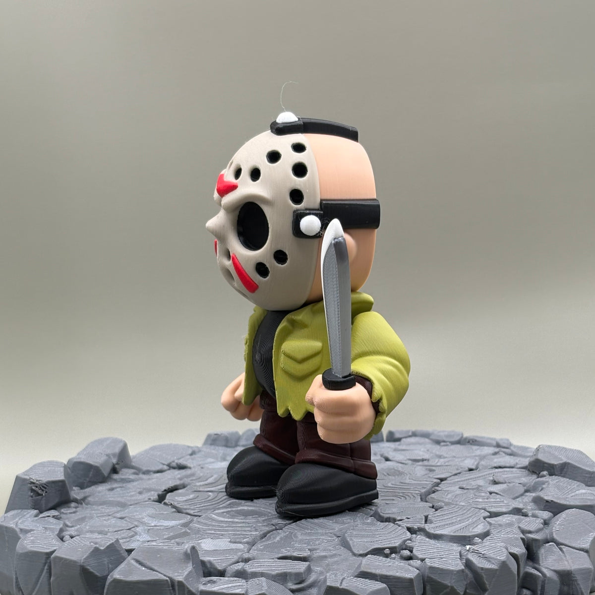 Slasher Horror Figurines | Jason, Michael & Freddy | Halloween Collectibles | 3D Printed
