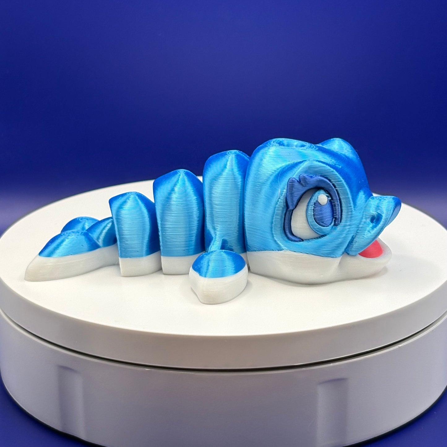 Dolphin Figurine | Articulated Delilah the Dolphin | Ocean Friends Collection | Flexi Desk Pet Decor | 3D Printed Gift