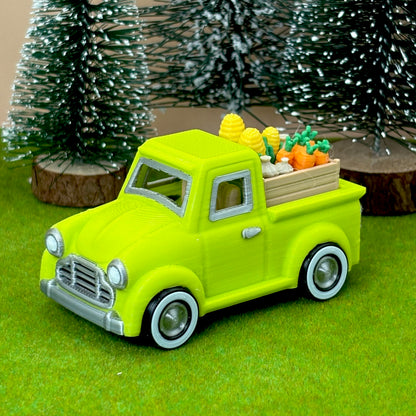 Farmhouse Pickup Truck Clicker | 4-in-1 Fidget Clicker | Mini Farm Truck | 3D Printed Desk Fidget | Mini Grocery Gift (Copy)