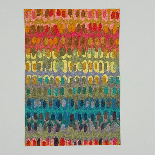 Multi-color Rug Dollhouse Miniature 1:12 Scale