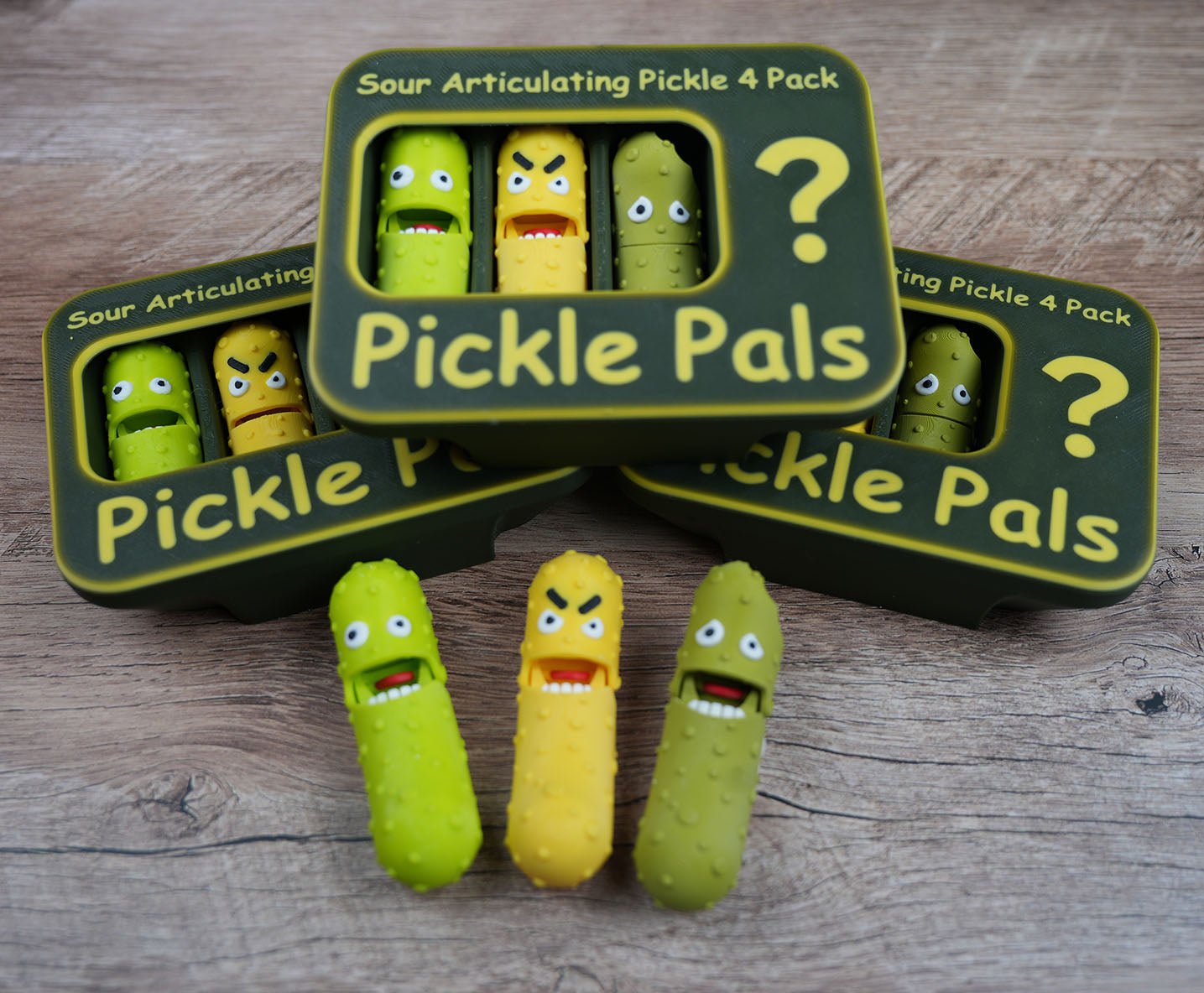 Pickle Pals Ultimate Collection – All 4 Flavors, 16 Pickle Clickers, Collector’s Edition