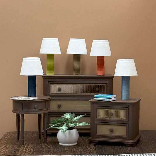 Rope Table Lamp Dollhouse Miniature 1:12 Scale