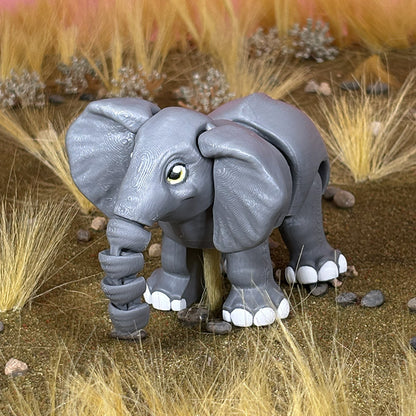 Ella the Elephant and Peanut the Baby Elephant