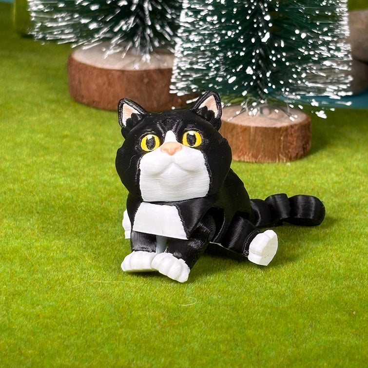Tuxedo Kitty Cat - Dressed to Impress