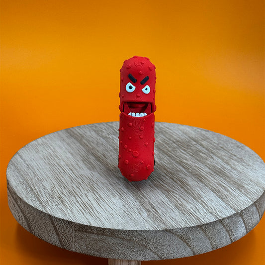 XL Pickle Fidget Clicker – Large 3D Printed Pickle Pal | Kawaii Desk Accessory | Sensory Fidget Collectible Gift