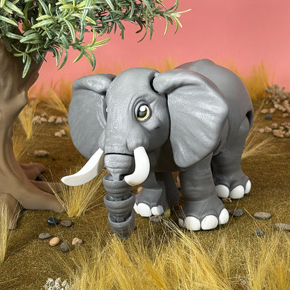 Ella the Elephant and Peanut the Baby Elephant
