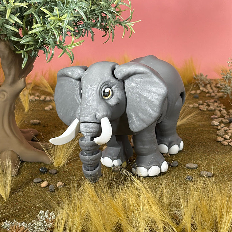 Ella the Elephant and Peanut the Baby Elephant