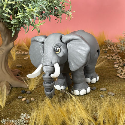 Ella the Elephant and Peanut the Baby Elephant