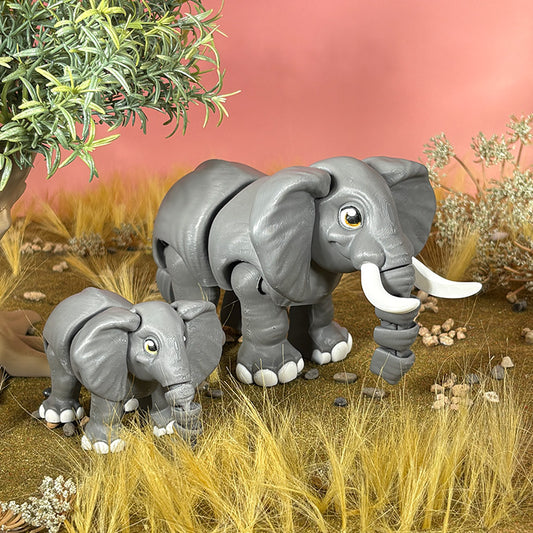 Ella the Elephant and Peanut the Baby Elephant