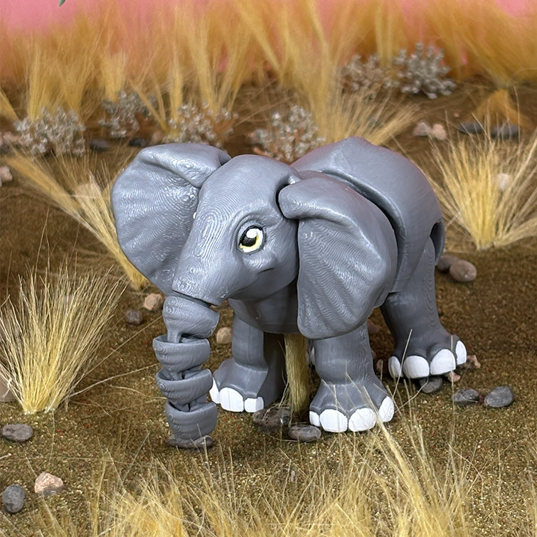 Ella the Elephant and Peanut the Baby Elephant