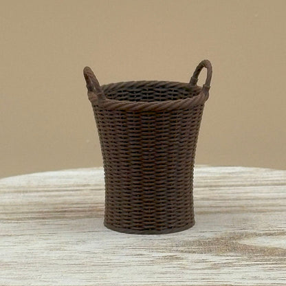 Baskets Dollhouse Miniature 1:12 Scale