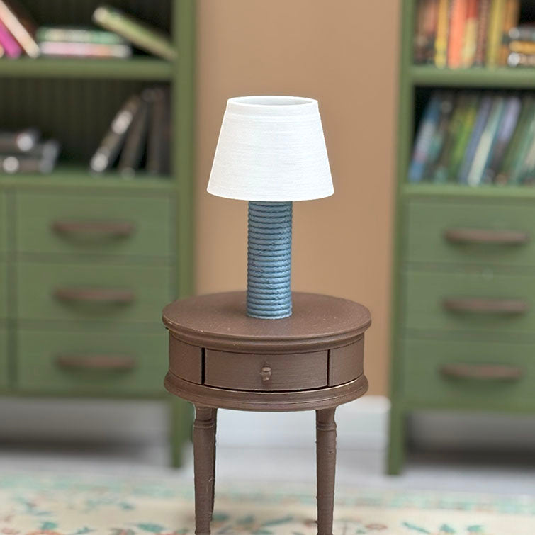 Rope Table Lamp Dollhouse Miniature 1:12 Scale