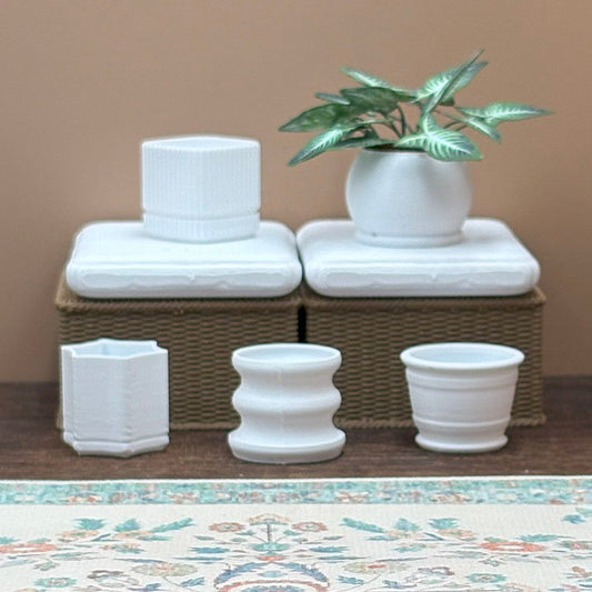 Planters Dollhouse Miniature 1:12 Scale