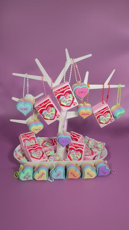 Valentine's Day Clicky Hearts Box