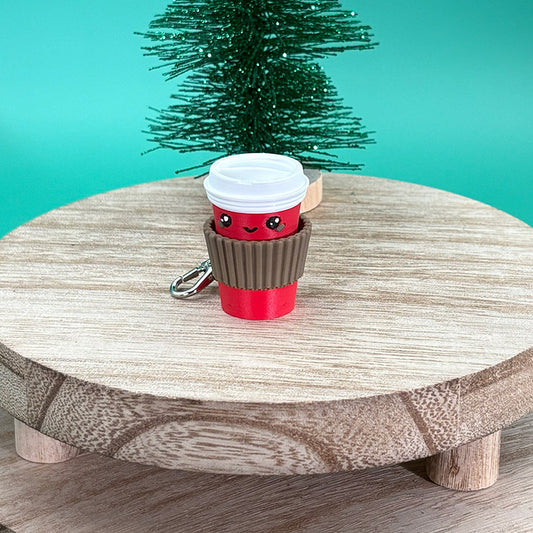 Latte Clicker Keychain