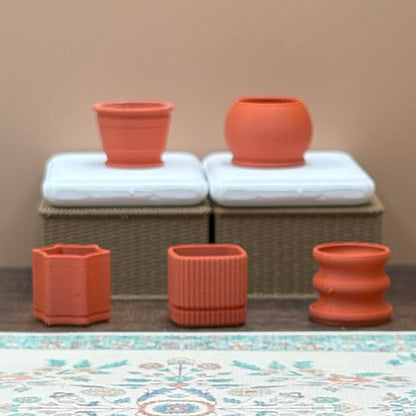 Planters Dollhouse Miniature 1:12 Scale